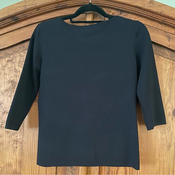 Joseph A. black sweater.                  NWOT size L - Picture 2 of 3